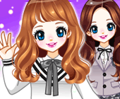 큐티 프레피룩