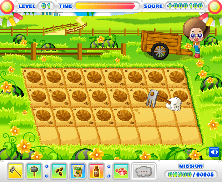 キキのスイカ作り screenshot