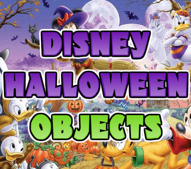 Disney Halloween Objects