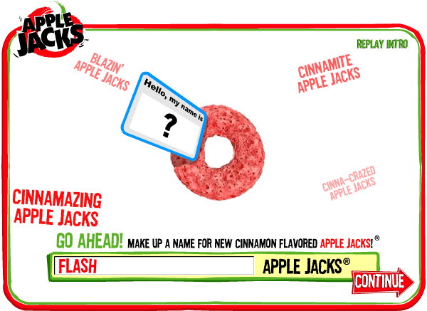 What do you Call New Raging Red Apple Jacks that are Blasted with Cinnamon? screenshot