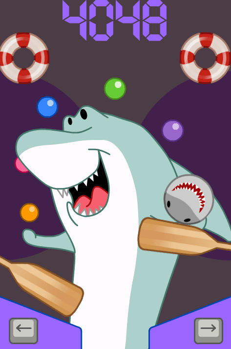 Crazy Shark Ball screenshot