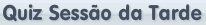 Quiz Sessão da Tarde (2012-05-07)