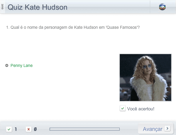 Quiz Kate Hudson screenshot