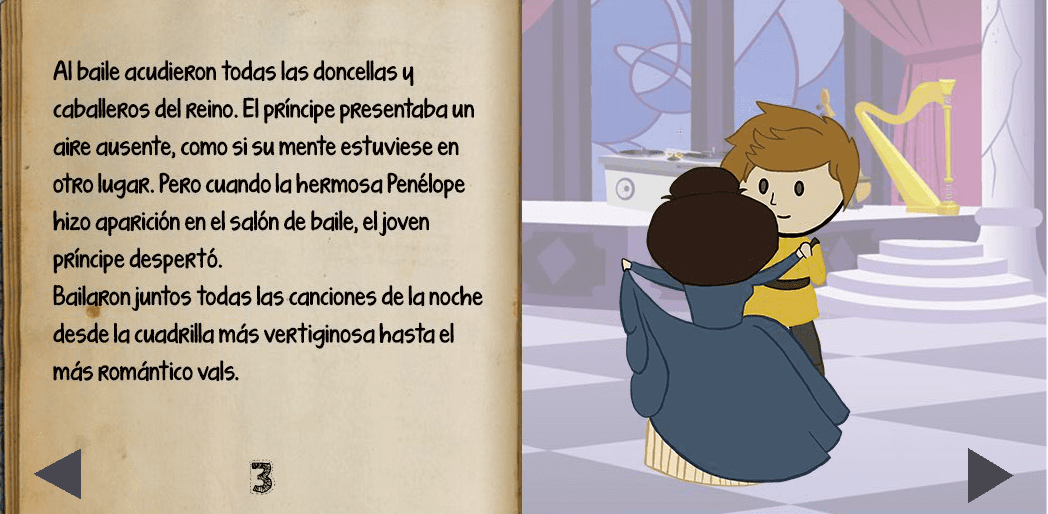 El principe y La maestra screenshot