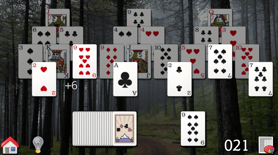 All-Peaks Solitaire screenshot