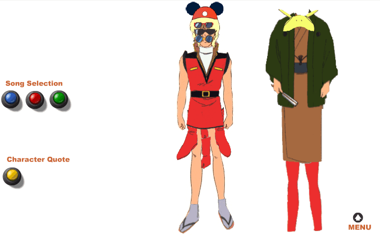 Zeta Gundam Dress-Up Game screenshot