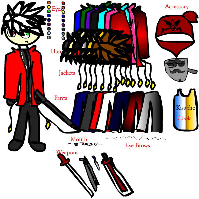 Ragna Dress Up screenshot