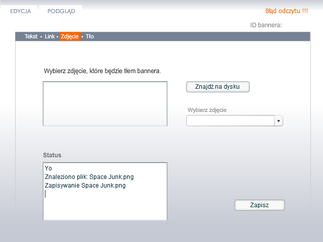 Kreator banerów screenshot