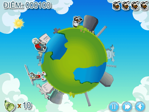 Crazy Dave VS Zombies screenshot