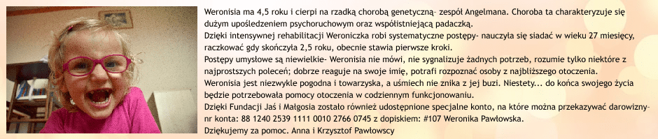 Weronika Pawłowka czeka na twoją pomoc! Banner Ad screenshot