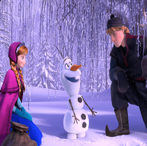 Puzzle: Anna Olaf Kristoff Sven