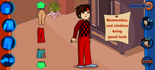 Dress up screenshot