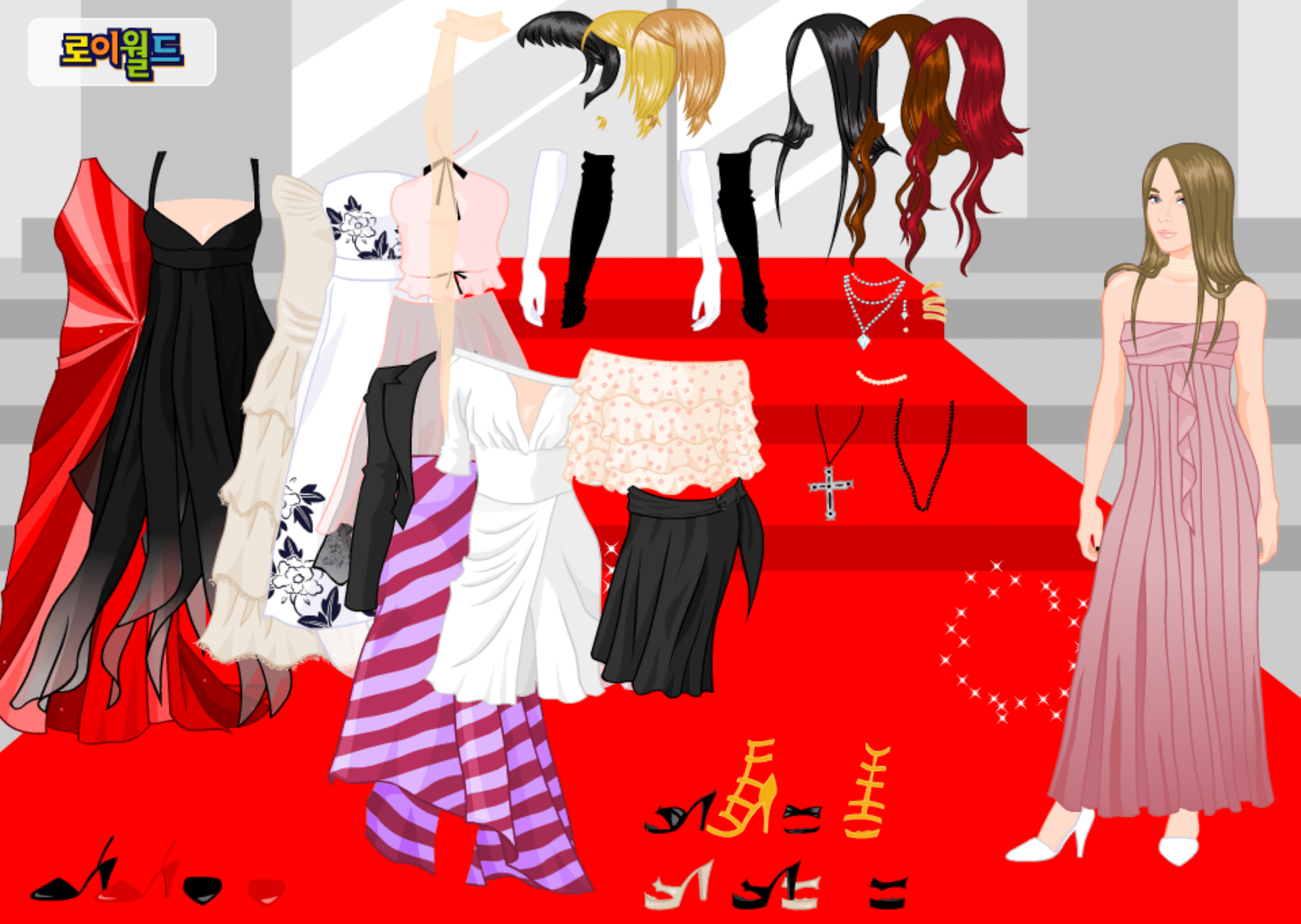 Roiworld Red Carpet Dressup screenshot