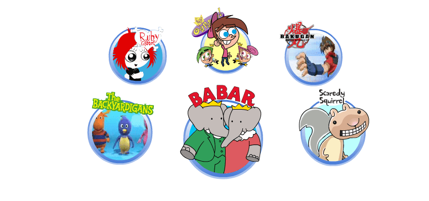 Nelvana Character Animations screenshot