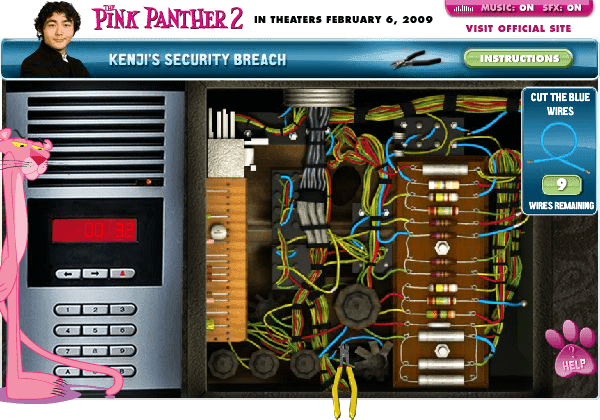 Pink Panther 2: Kenji's Security Breach screenshot