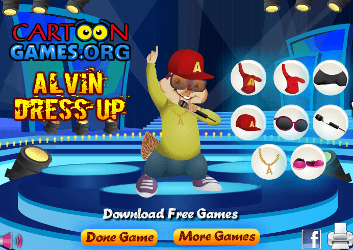 Alvin Dress Up screenshot