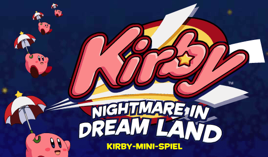 Kirby: Nightmare in Dream Land: Kirby-Mini-Spiel