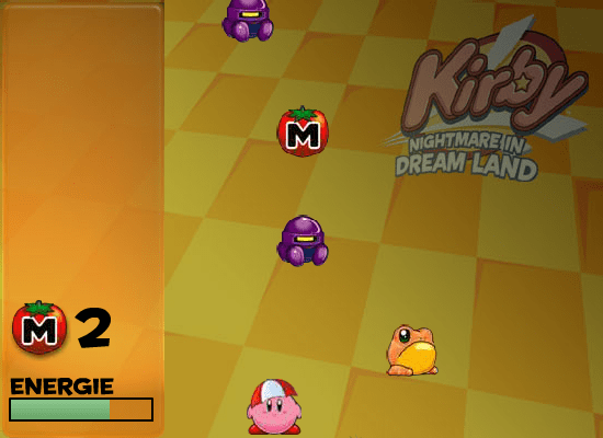 Kirby: Nightmare in Dream Land: Kirby-Mini-Spiel screenshot