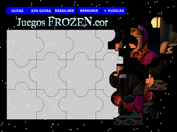 Puzzle: Anna y Kristoff screenshot