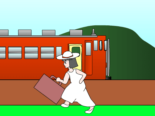 発車時刻20秒くらい前 screenshot