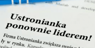 Ustronianka ponownie liderem!