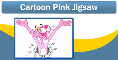 Cartoon Pink Jigsaw