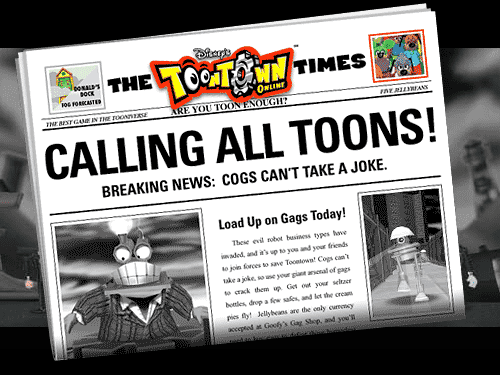 Toontown Online Updated Installer Animation screenshot