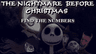 The Nightmare Before Christmas - Find the Numbers