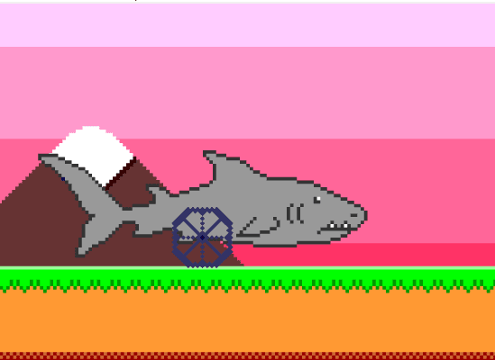 8BITSHARKWITHWHEEL screenshot