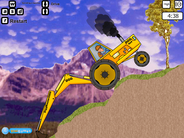 Baldheaded Strong Drive Excavator screenshot