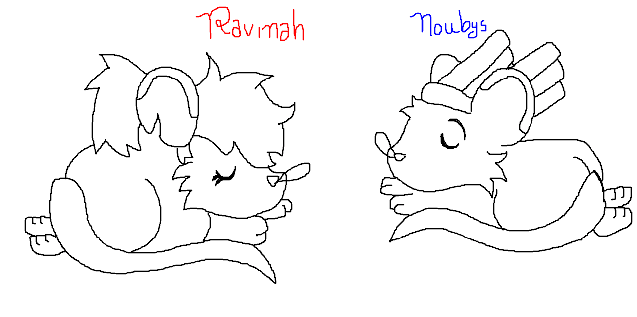 Noubys and Ravinah - Transformice Flash screenshot