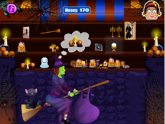 Zoe's Halloween Party Decor screenshot