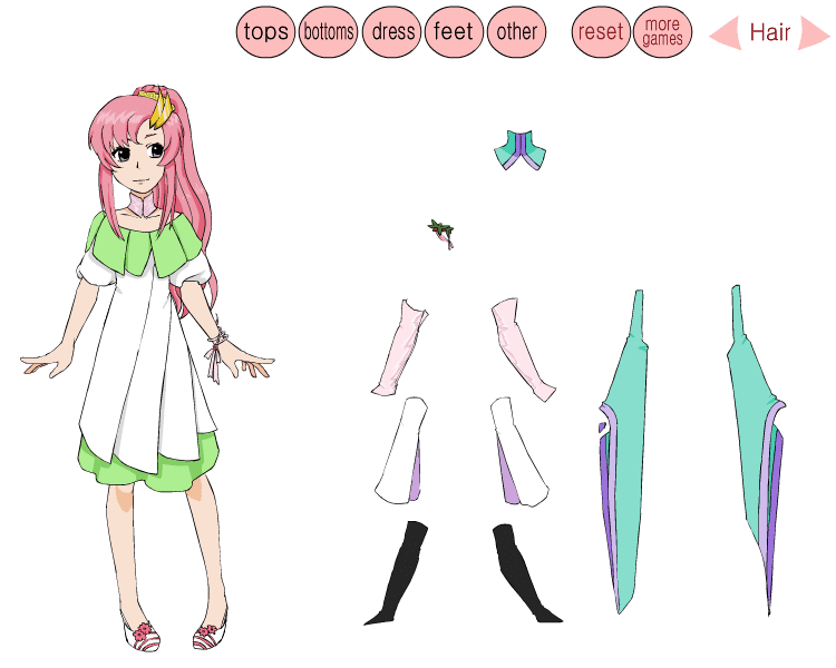 Lacus Clyne Dress Up screenshot