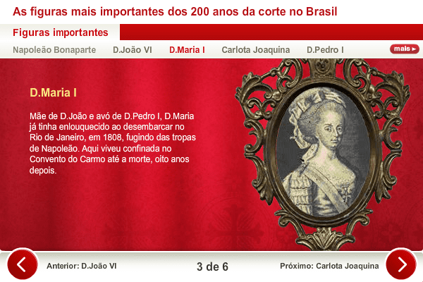 As figuras mais importantes dos 200 anos da corte no Brasil screenshot