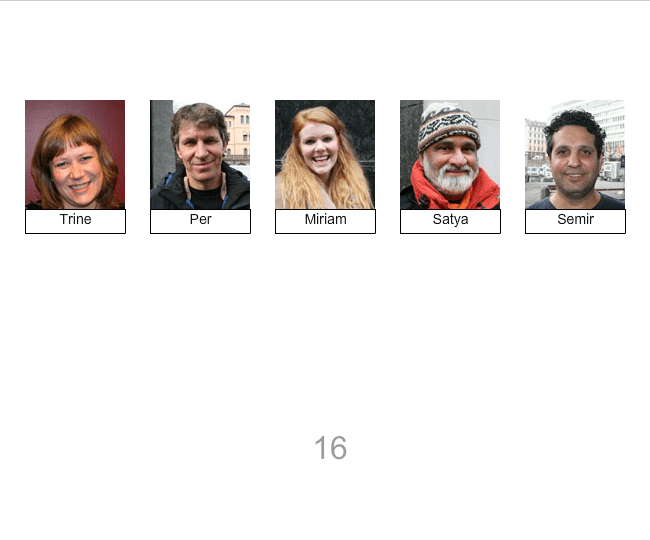 Memory quiz screenshot