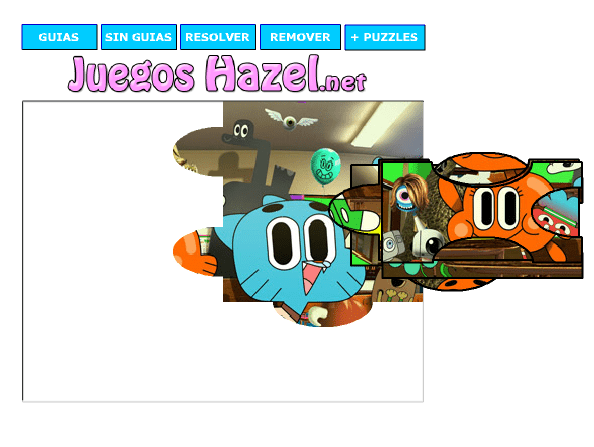 Gumball and Darwin at School Puzzle screenshot