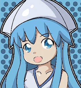 ika musume animation screenshot