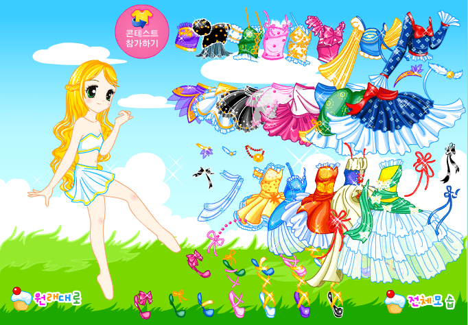 Little Sweetheart Dress Up screenshot