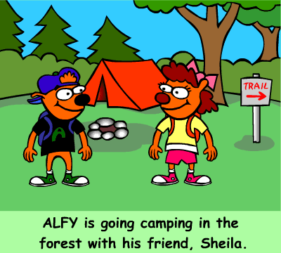 Alfy Goes Camping screenshot