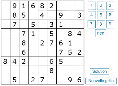 Sudoku [NIVEAU MOYEN] screenshot