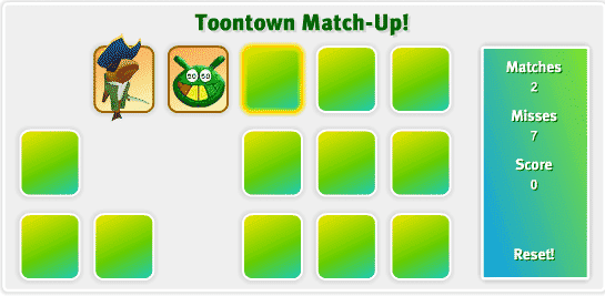 ToonTown Match-Up screenshot