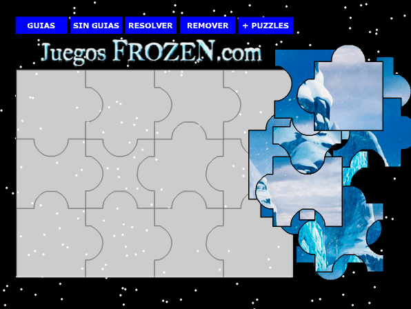 Puzzle: Castillo de hielo screenshot