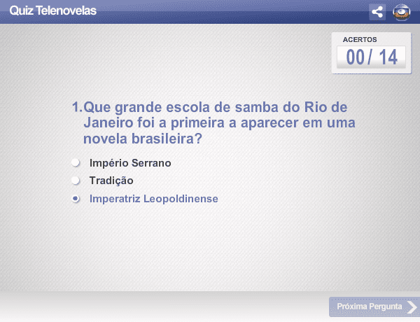 Carnavais nas novelas e minisséries screenshot