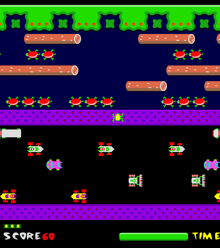 Frogger screenshot