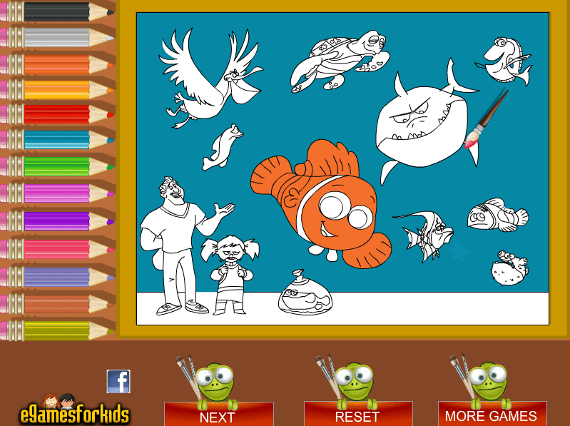 Nemo Coloring screenshot