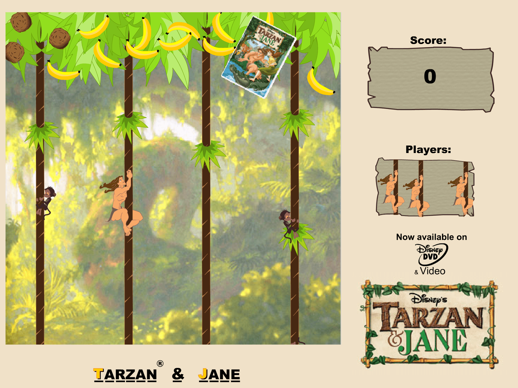 Tarzan & Jane screenshot