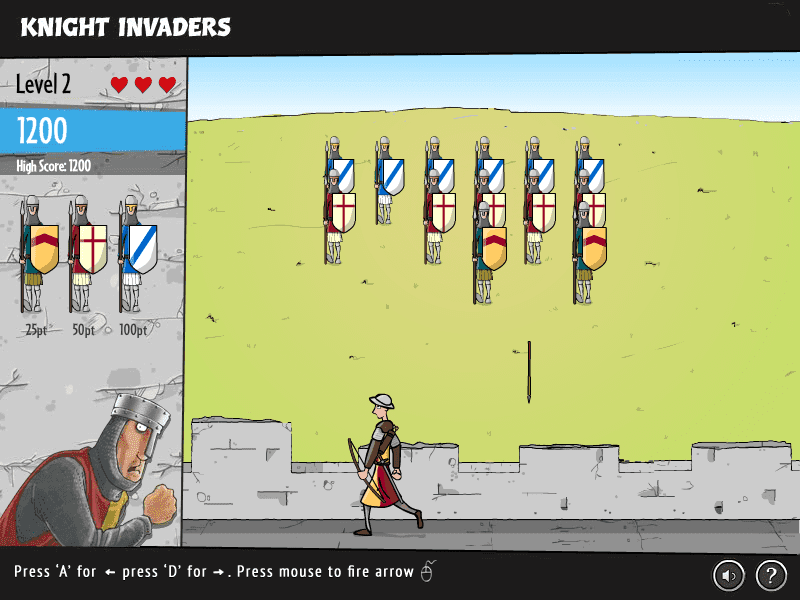 Horrible Histories - Knight Invaders screenshot