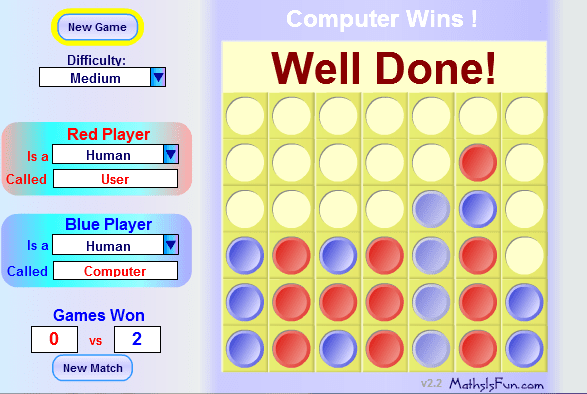 Connect 4 screenshot