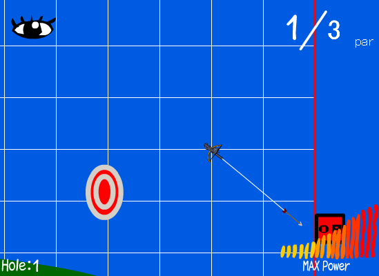 Cat With Bow Golf screenshot