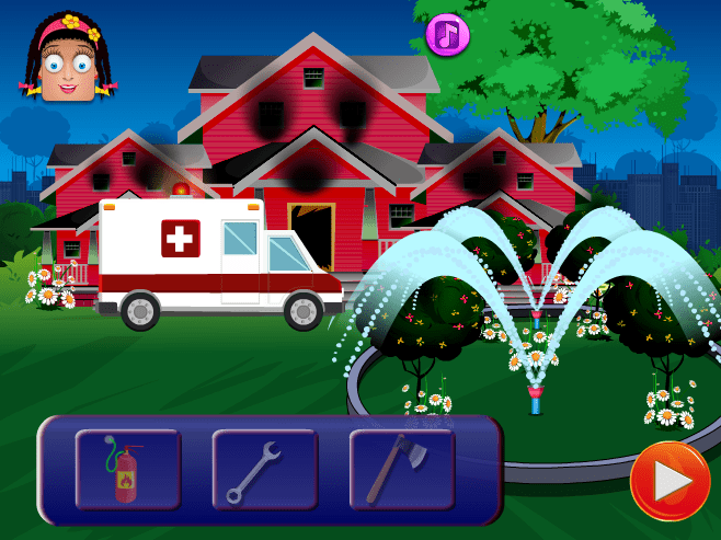 Zoe's Grandpa Fire Rescue screenshot
